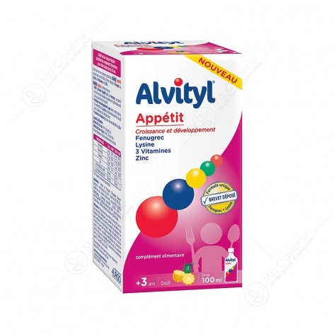 ALVITYL Appétit Sirop 100ml ALVITYL - 1