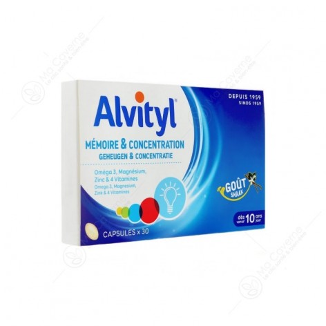 ALVITYL Mémoire et Concentration 30 Cps-1