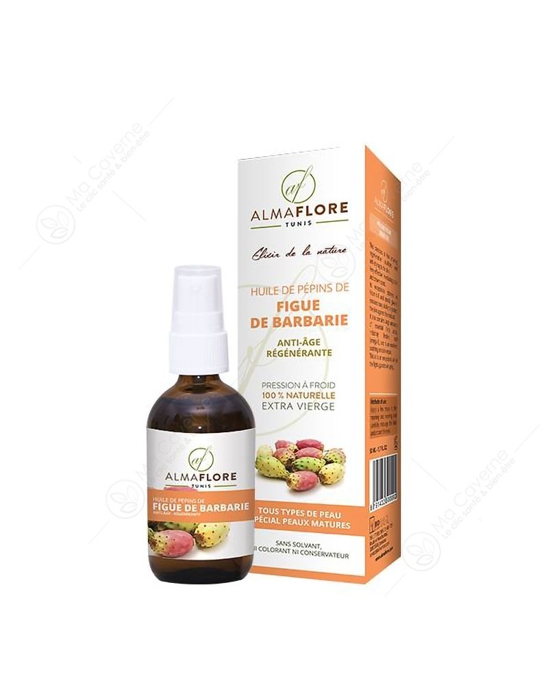 ALMAFLORE Huile de Figue de Barbarie Bio 50ml-1