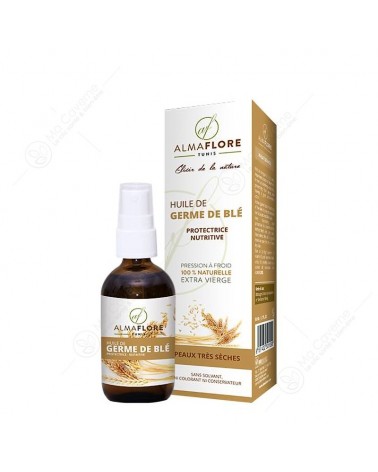 ALMAFLORE Huile de Germe de Blé 50ml-1