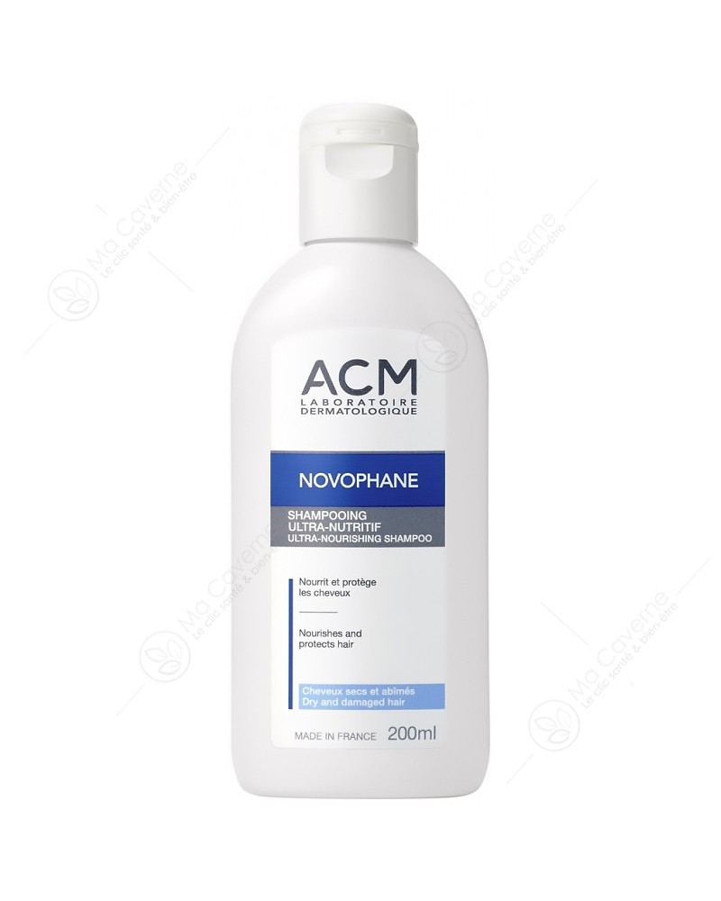 ACM Novophane Ultra-Nutritive Shampoing Cheveux Secs 200ml-1 ACM Novophane Ultra-Nutritive Shampoing Cheveux Secs 200ml-1