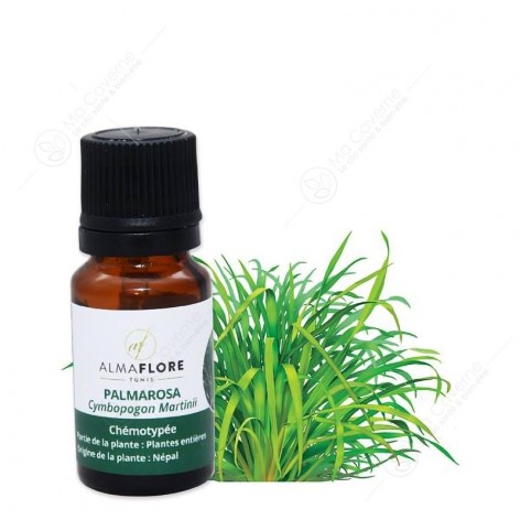 ALMAFLORE Huile Essentielle de Palmarosa 10ml-1