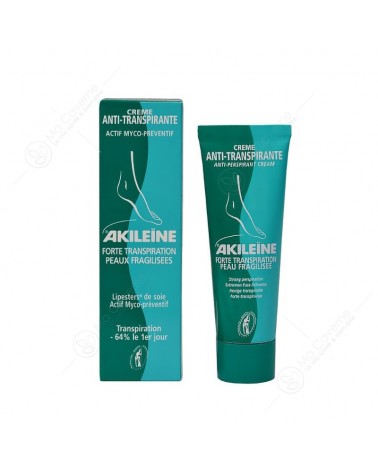AKILEINE Crème Anti Transpirante Peaux Fragilisées 50ml-1